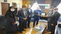 A memorandum of understanding on establishing mutual cooperation between Semnan University of Medical Sciences and Razavi Hospital of Mashhad.